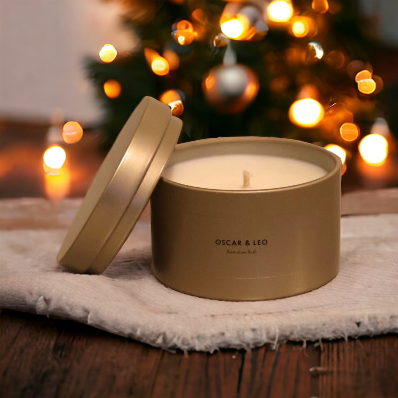 SMALL GOLD TIN