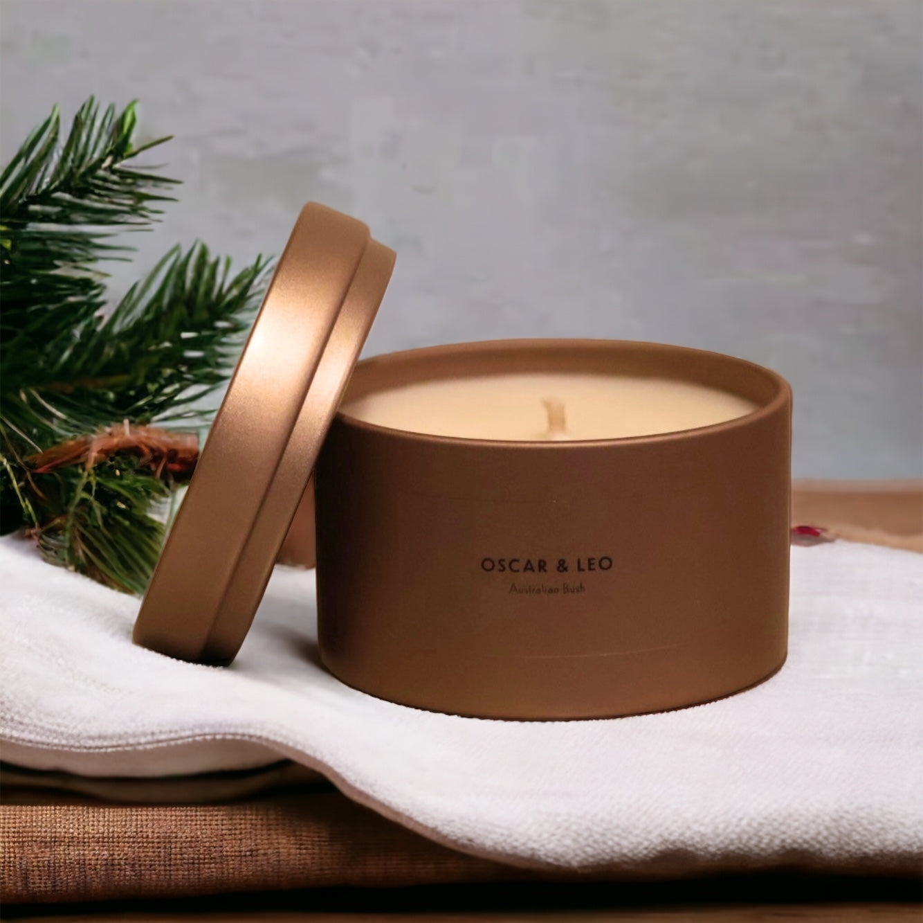 SMALL ROSE GOLD TIN